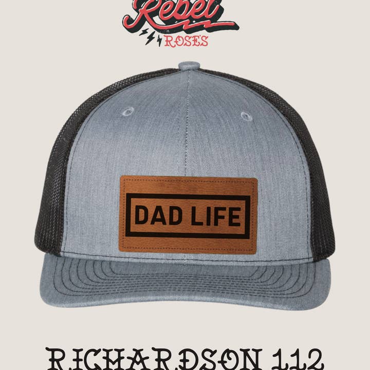Men’s Richardson trucker hat, dad life hat, men’s gift, man for wholesale by Rebel Roses