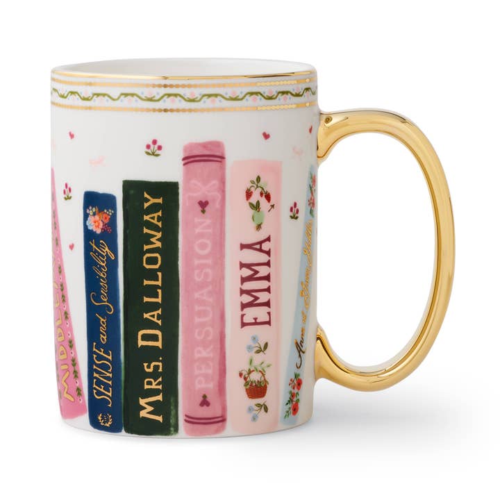 Rifle Paper Co - Wholesale Coffee Mug - Ladies Night Book Club Porcelain Mug0