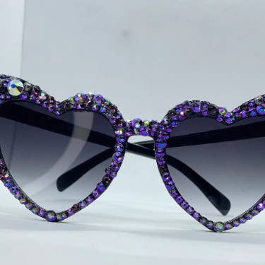 Swarovski Crystal Bling Handgemachte authentische verzierte Sonnenbrille Benutzerdefinierte personalisierte Gläser Brand New Damen Eyewear für den Großhandel von Omg fashion shades