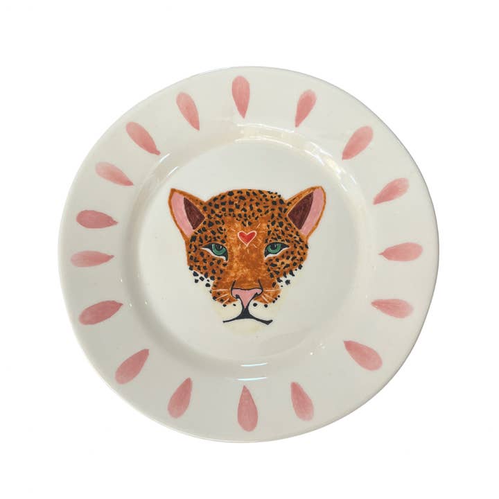 Cale Home - Wholesale Dinner Plate - Leopard plate3