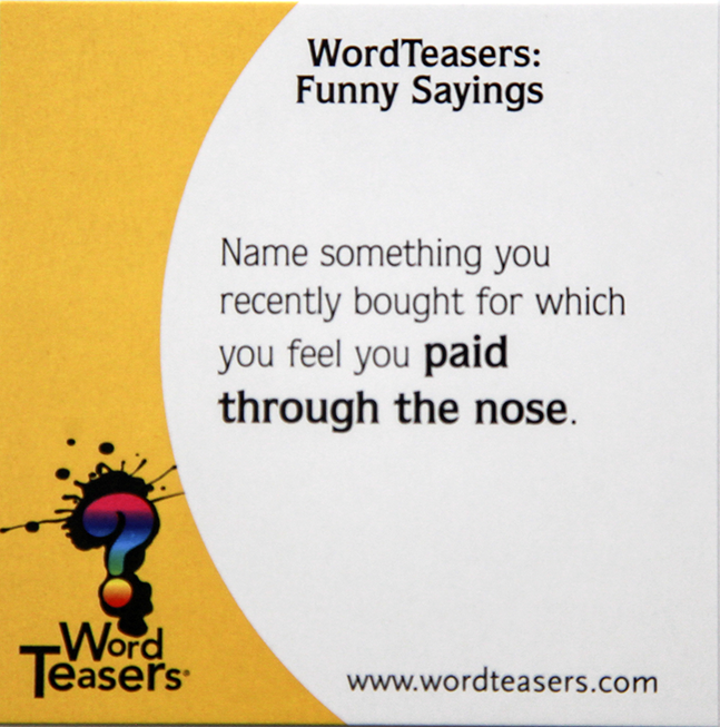 WordTeasers - Wholesale Card Game - Funny Sayings3