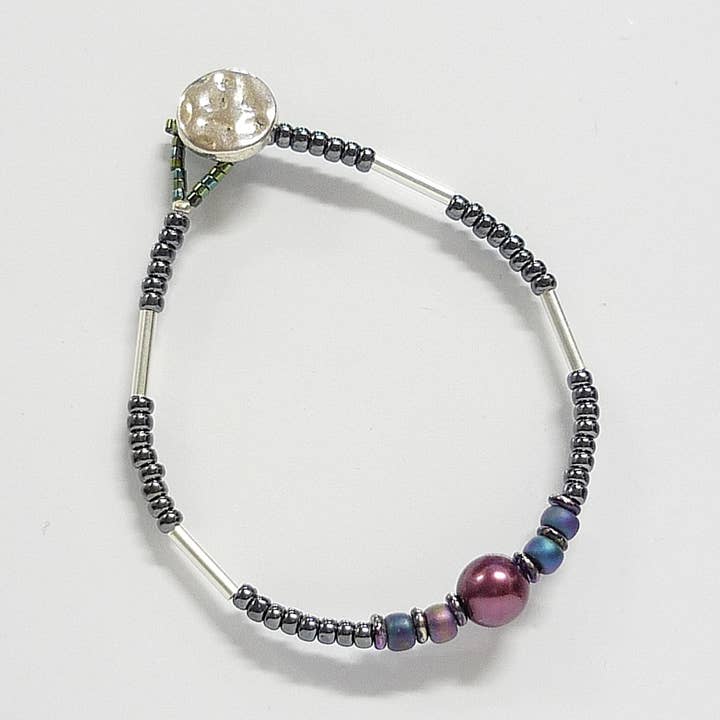 Estela Bracelet - Unisex in Japanese Miyuki Glass. for wholesale by Ragalaxys