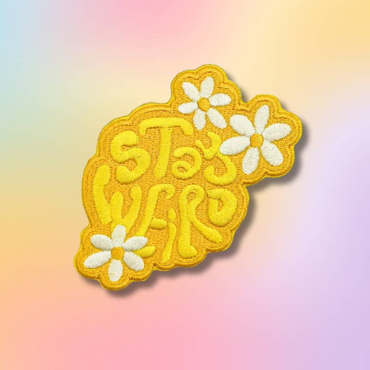 Outpatch - Wholesale Patch - Stay Weird Embroidered Sticker Patch1