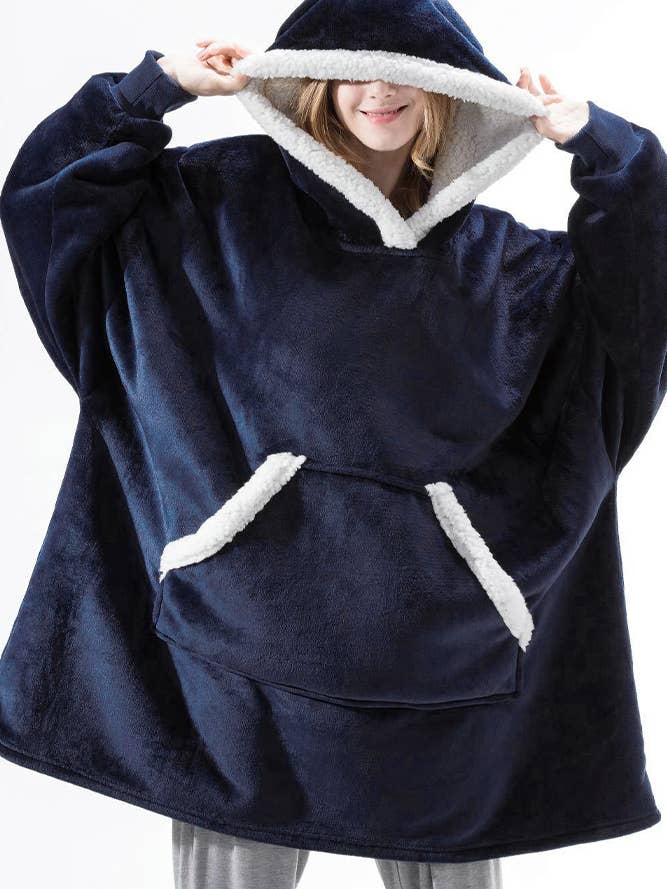 UNISHE - Wholesale Badjas - Dames - Fluffy badjas met capuchon en zakken ZZKF2275