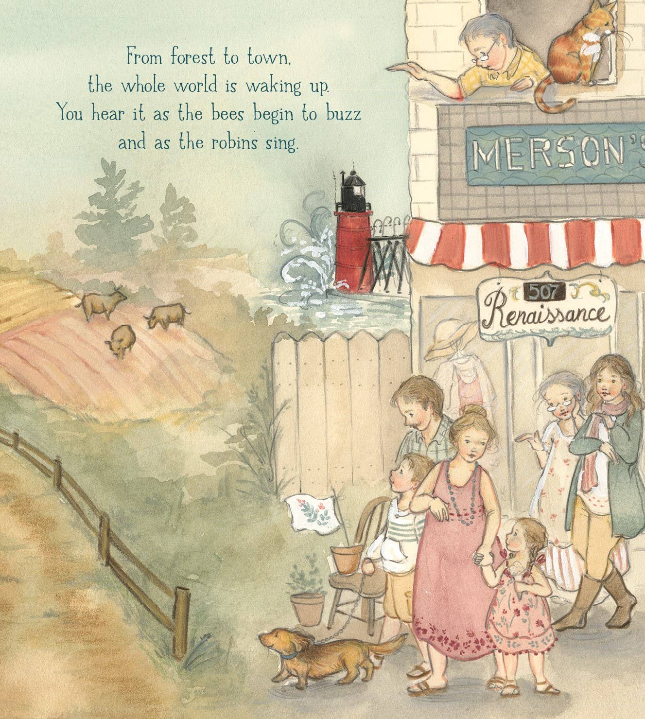 Sleeping Bear Press - Vente Livre – enfant - L'Appel de l'Été : Un Livre d'Images d'une Journée au Michigan5