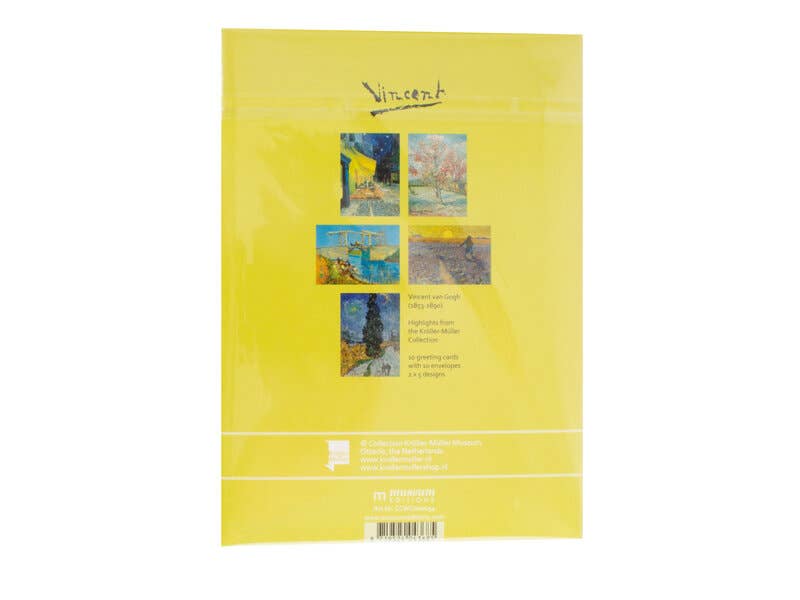 MUSEUM WEBSHOP - Wholesale Postcard Set - Card Wallet, Kroller Muller, Van Gogh, Highlights1