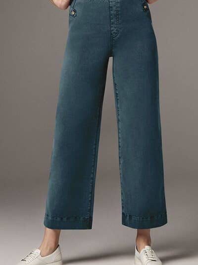 Jeans med høj talje med lommer for engroshandel hos ClassiQ