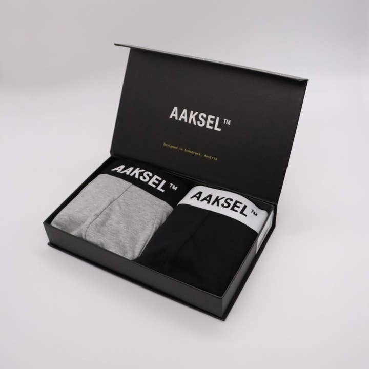 AAKSEL – wholesale Underwear – Men's – Men's double pack of boxer shorts