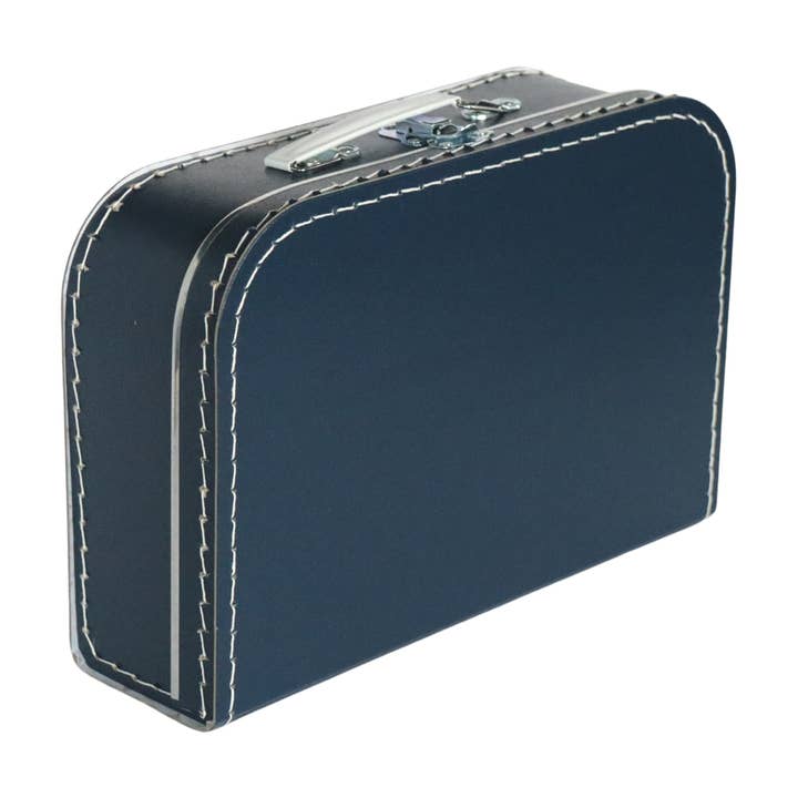 DARK BLUE briefcase 30 cm for wholesale by Kinderkoffertjes.nl