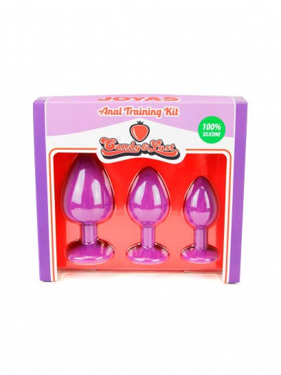 Libid Toys - Wholesale Seksspeeltje - Candy Lust Anale Training Kit Paars2