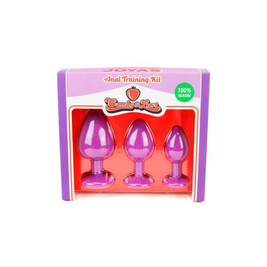 Libid Toys - Wholesale Seksspeeltje - Candy Lust Anale Training Kit Paars2