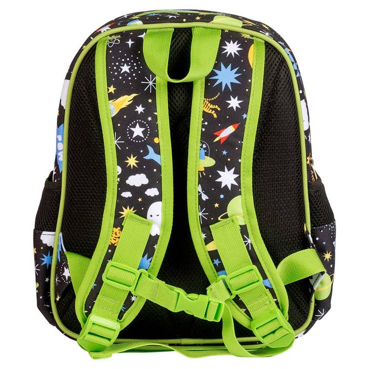 A Little Lovely Company - Vente Sac à dos – enfant - Sac à dos isolé à compartiment frontal pour enfants : Galaxy2