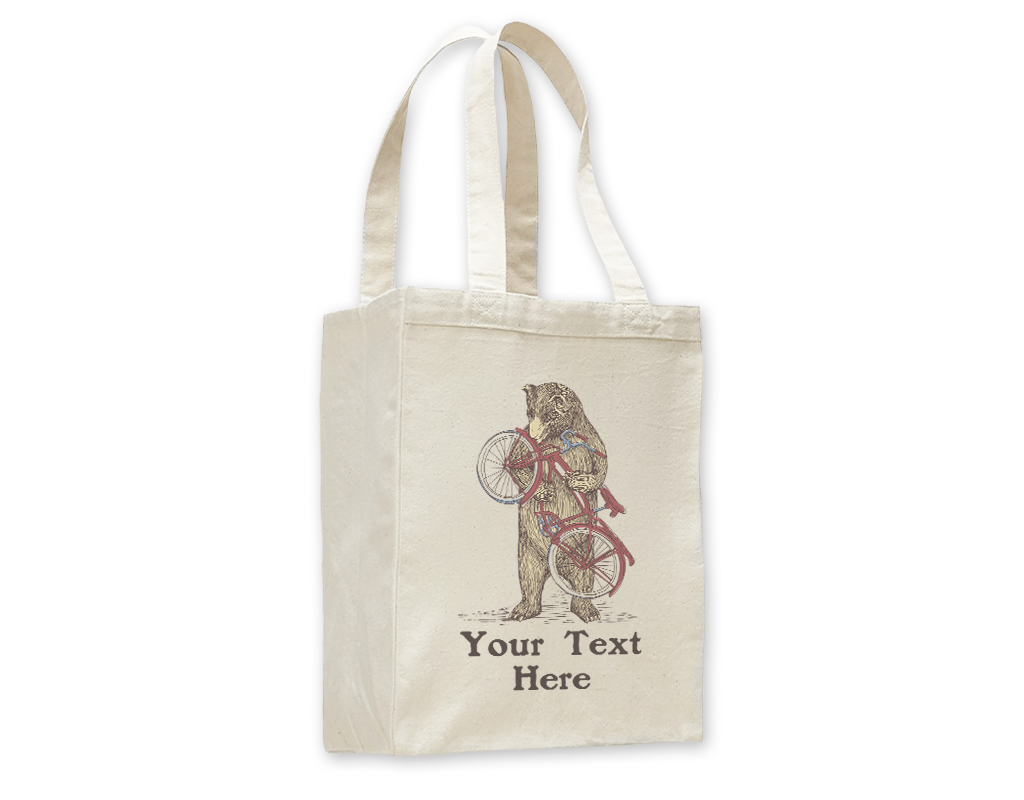 SF Mercantile - Vente Tote bag – unisexe - Petit sac à livres en toile personnalisable14