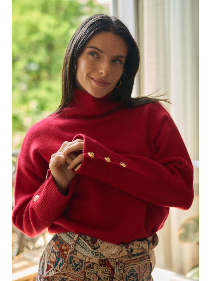 Calie Paris - Wholesale Knit Sweater - Women's - MAGNOLIA Sweater7