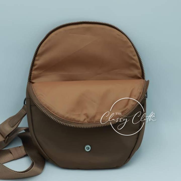 The Classy Cloth WS - Wholesale Belt Bag - Women's - Margot Moon Belt Bag - Mocha RTS15