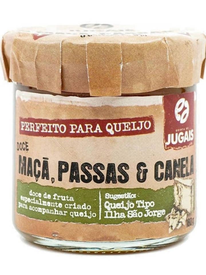 Apple, Raisin, and Cinnamon Jam for wholesale by QUINTA DE JUGAIS