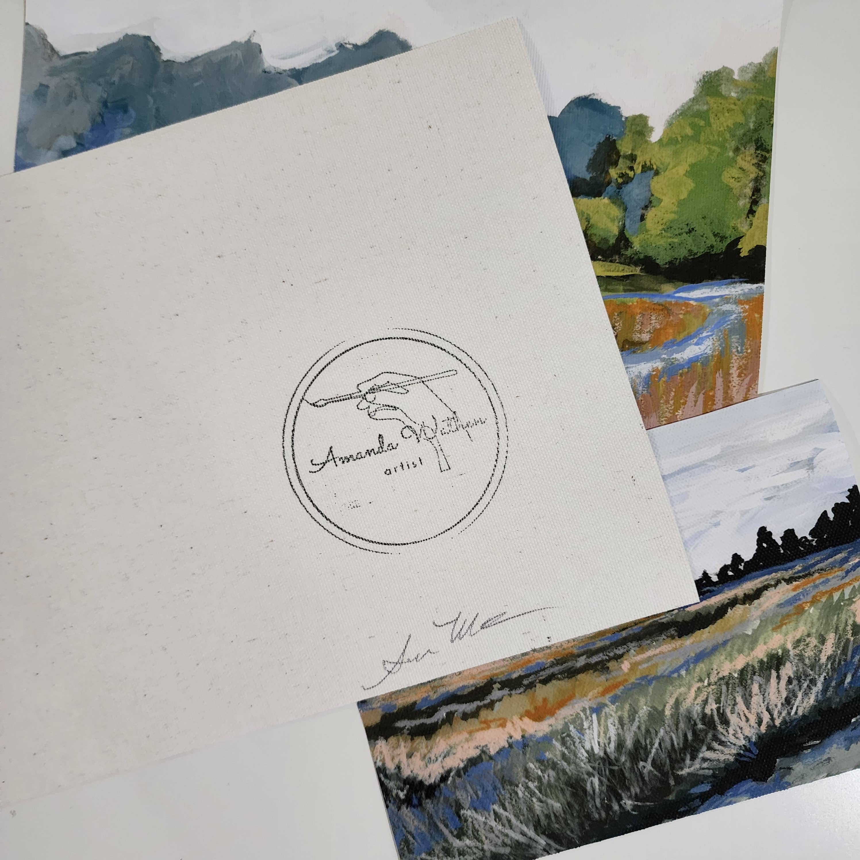 Amanda Wathen Fine Art - Vendita all'ingrosso Stampa artistica - Evergreen (stampa orizzontale)9