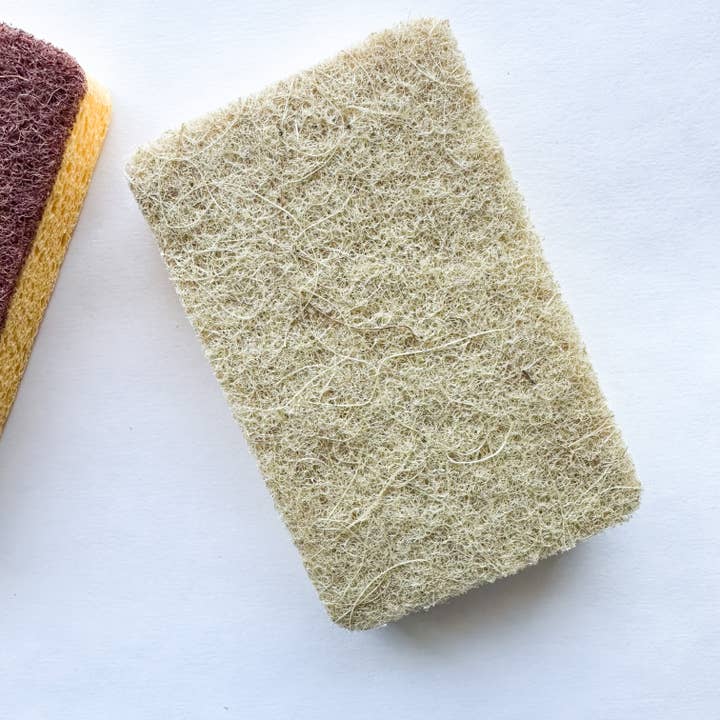 Smile Boutiques - Wholesale Cleaning Sponge - Natural Plastic Free Coconut Husk / Sisal & Cellulose Sponge2