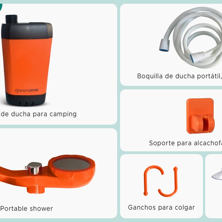 FUTURA8 - Wholesale Shower Steamer/Bomb - Portable Shower