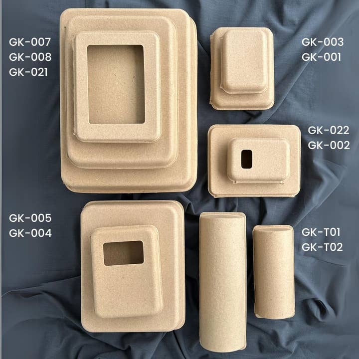 Sustainable Packaging Industries - Wholesale Gift Box - 5.5" Clamshell w/ Window - Eco Friendly Retail Packaging