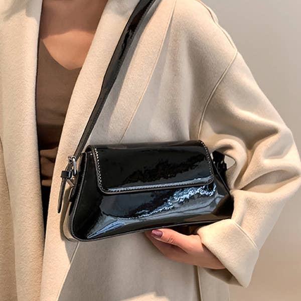 VividLux - Wholesale Crossbody Bag - Women's - Geometric Solid Color Zipper Bags Handbags1