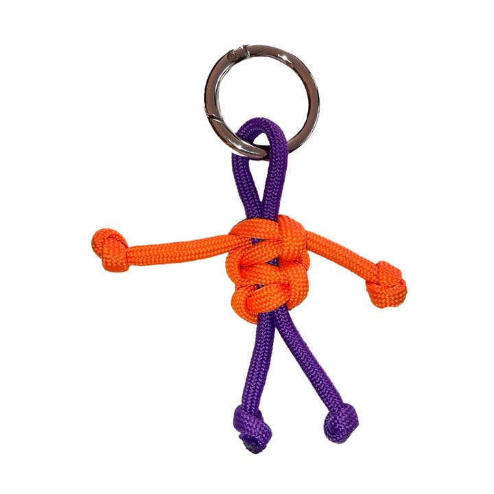 Portachiavi colorato fatto a mano in paracord per la vendita all'ingrosso da parte di ACT İstanbul