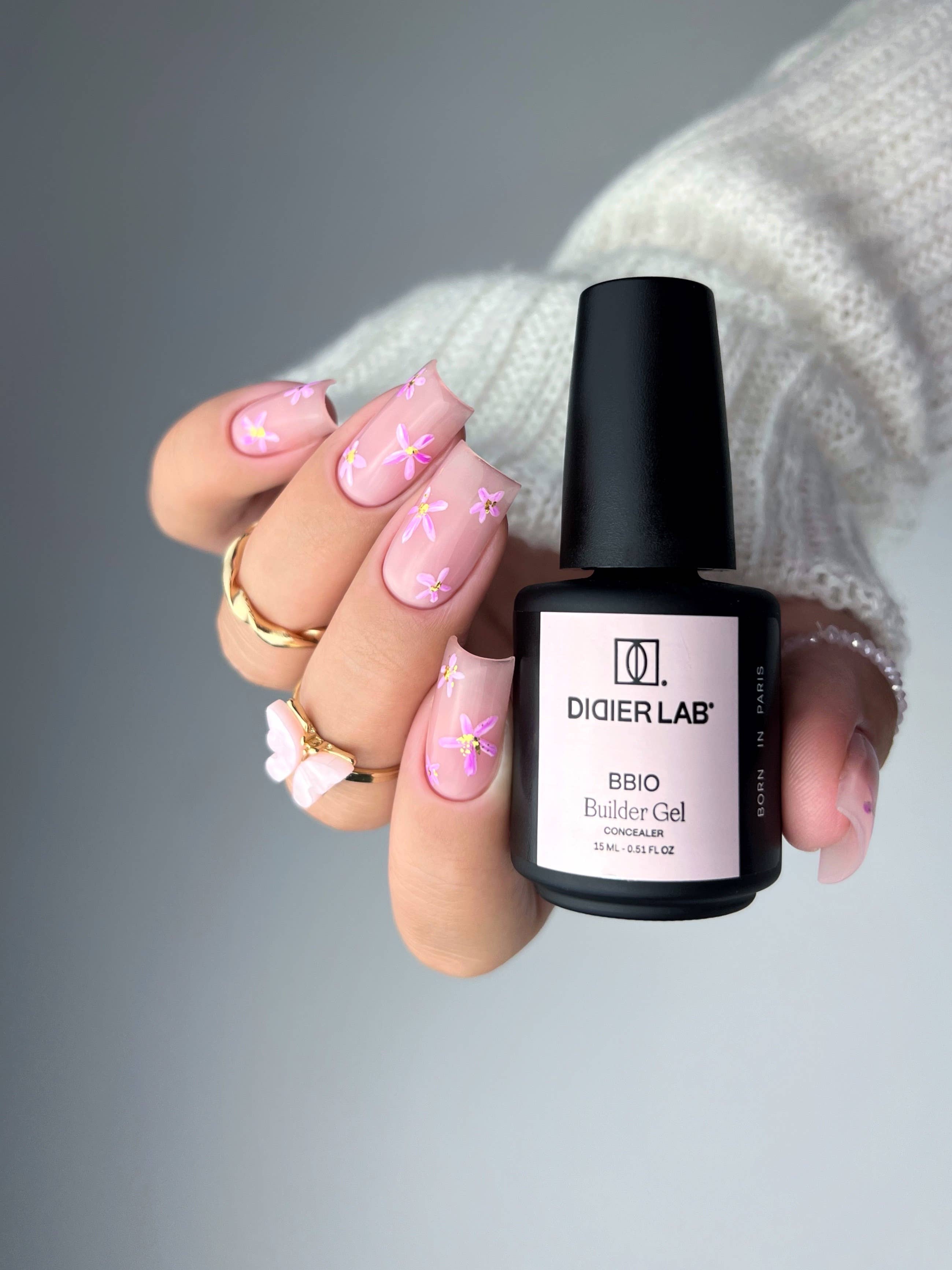 DID-LAB COSMETICS IBERIA - Wholesale Nail Hardener/Strengthener - Didier Lab Builder Gel BBIO, HEMA & TPO free, 15 ml9