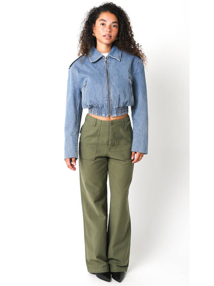 Cameron Denim Jacket for wholesale on Faire4