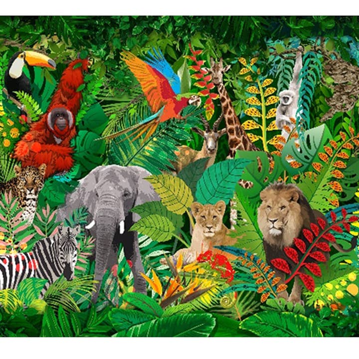 300 Piece Jigsaw Puzzle It's a Jungle in Here for wholesale by Two Lumps of Sugar