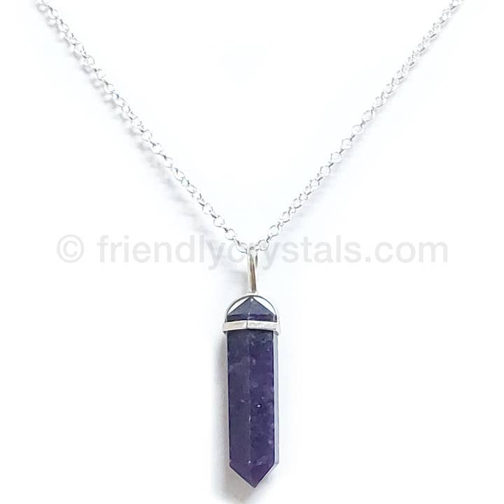 Colgante de Lepidolita 92.5 SS de Doble Terminación - ¡NUEVO! para venta al por mayor de Friendly Crystals