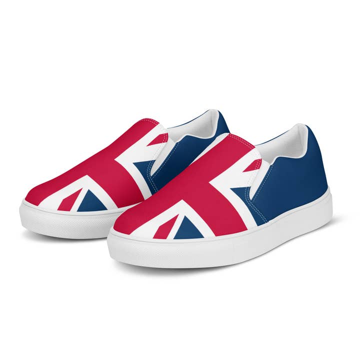 Jolly & Goode - Wholesale Slip On Sneakers - Women's - Women’s Union Jack Slip-On Shoes10