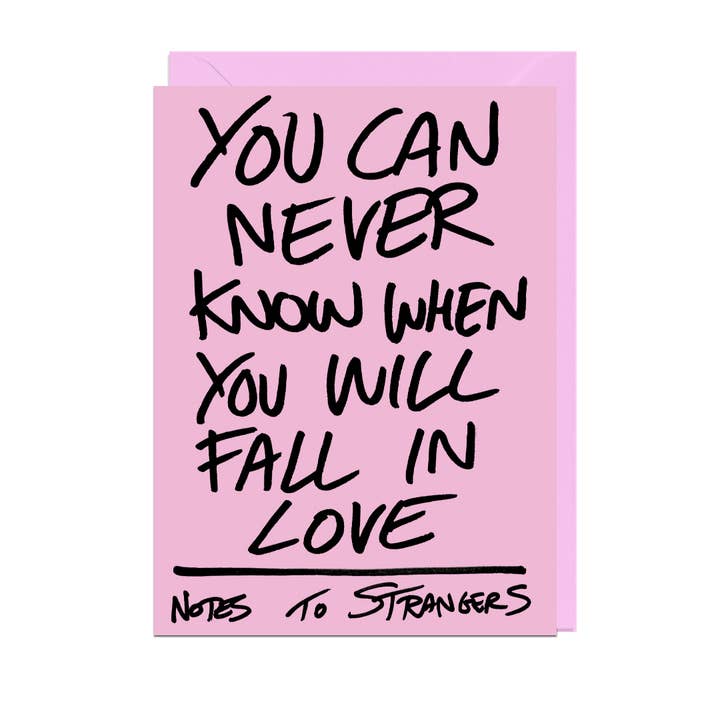 NON SAPRAI MAI QUANDO TI INNAMORI Carta per la vendita all'ingrosso da parte di Jolly Awesome