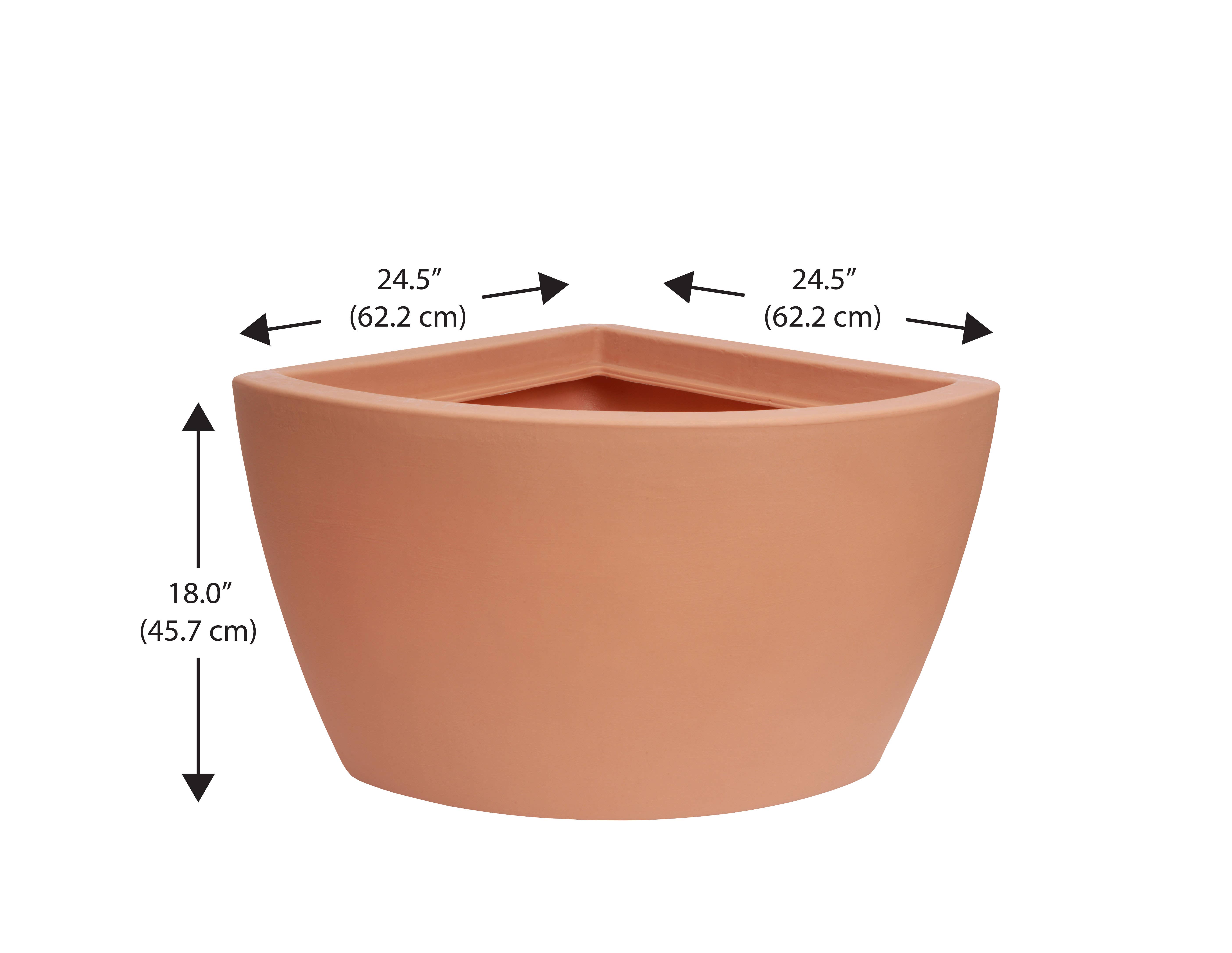 Algreen - Wholesale Planter Box - 26" Hampton Corner Planter11