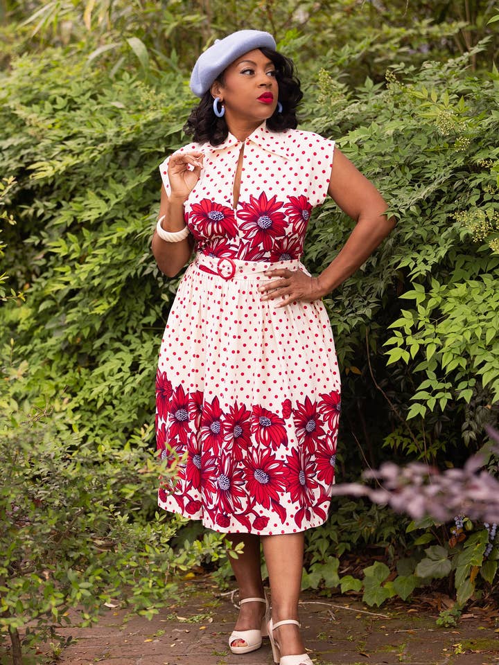 Vestido Sheridan - Girasol de Lunares - Artículo en Oferta para venta al por mayor de TRASHY DIVA