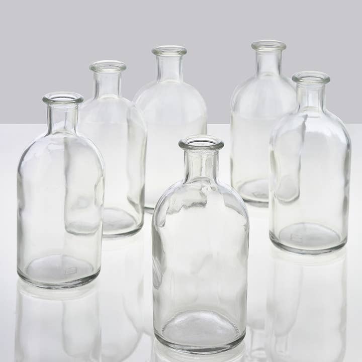 Jamali Garden - Wholesale Vase - Clear Medicine Bottle Bud Vase