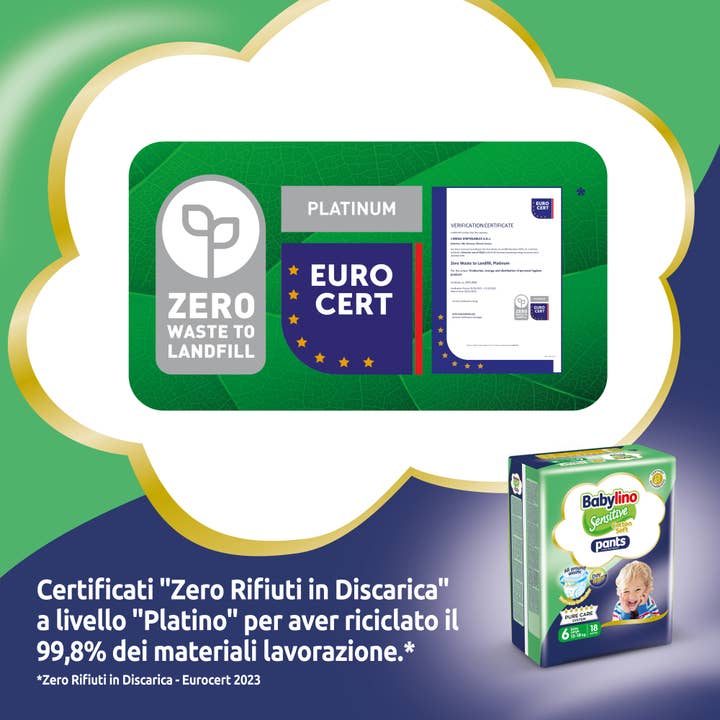 Babylino - Wholesale Diaper (Non-Cloth) - Baby - Babylino Sensitive Cotton Soft, Pant Diaper Size 6, 18 Units12