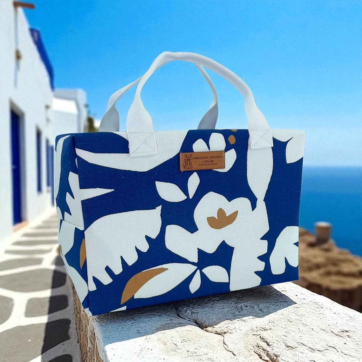 Emmanuel Création - Wholesale Cooler/Cooler Bag - Ice cube M cooler bag, "Athens"3