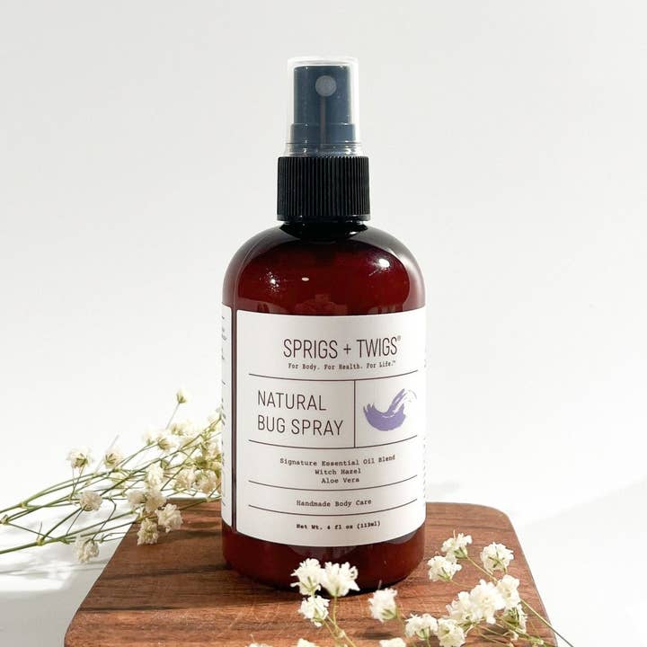 Natural Bug Spray for wholesale by Sprigs + Twigs