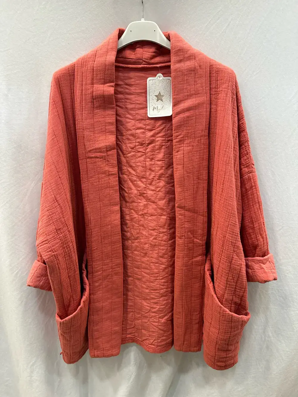 Mimi & Gogo – wholesale Jacket – Women's – Quilted Kimono-Style Jacket @5354_KimonoGaz19