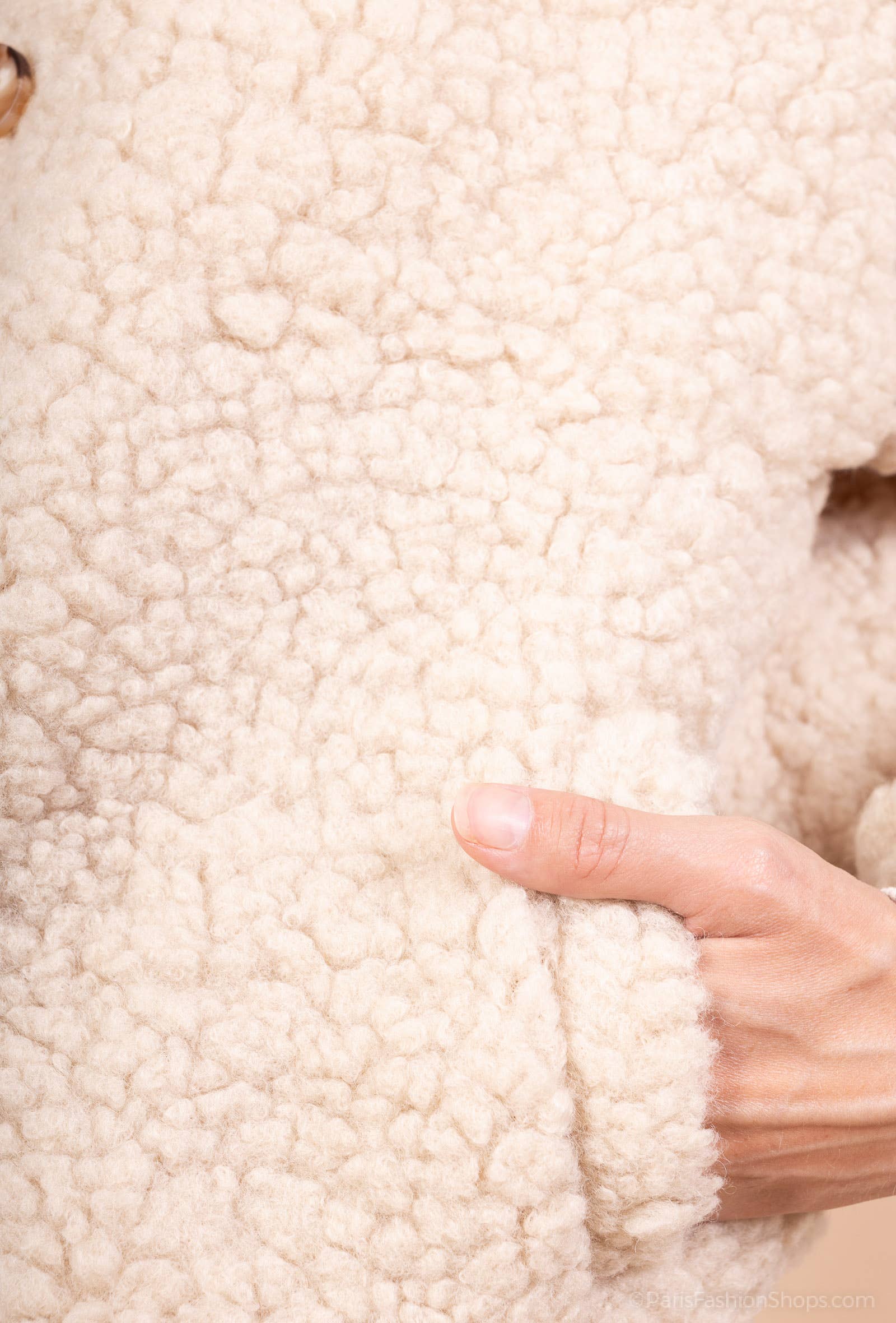 Pépouz' Paris - Wholesale Bomberjack - Dames - Oversized bomberjack in boucle PV25285