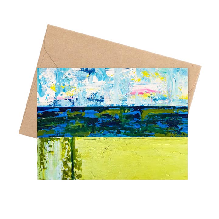 CARTE DE VOEUX COMMOTION pour la vente par Kelly U Fine Art Studio