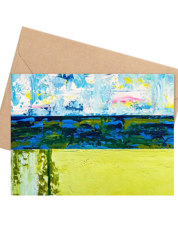 TARJETA DE FELICITACIÓN CONMOCIÓN para venta al por mayor de Kelly U Fine Art Studio