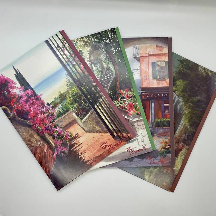 Ermutigungskarten — „Steps“ (4 Designs — 12er-Pack) für den Großhandel von Gracefully Yours