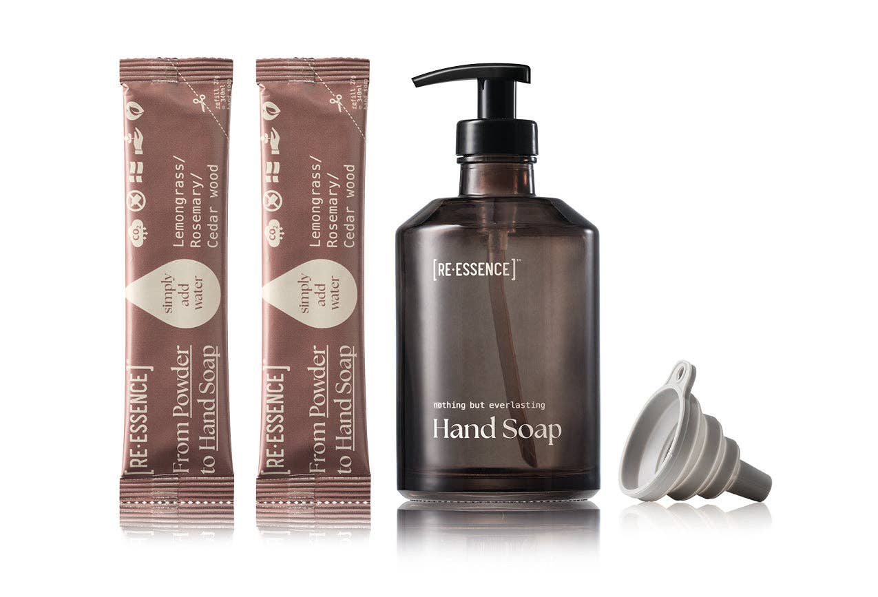 [RE·ESSENCE]® - Wholesale Hand Soap/Wash - HAND SOAP GIFT SET LEMONGRASS/ROSEMARY/CEDARWOOD1