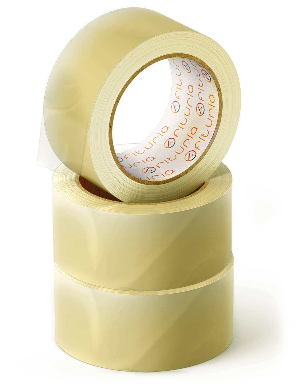 MEDEL OFFICE - Wholesale Tape - Clear Adhesive Packaging Tape - 3 Rolls0