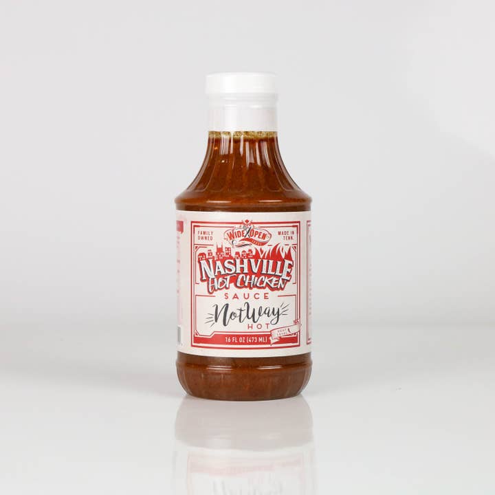 Wide Open Foods - Wholesale Hot Sauce - Nashville Hot Chicken Sauce "Not Way Hot" - Mild