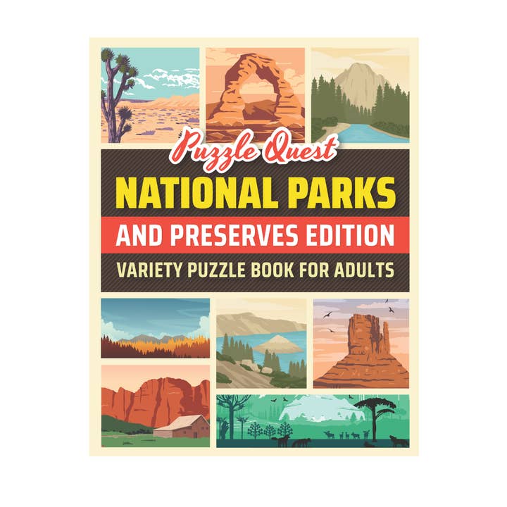 Puzzle Quest: National Parks and Preserves Edition - Variety for wholesale by Larsen Falls Gifts and Publishing
