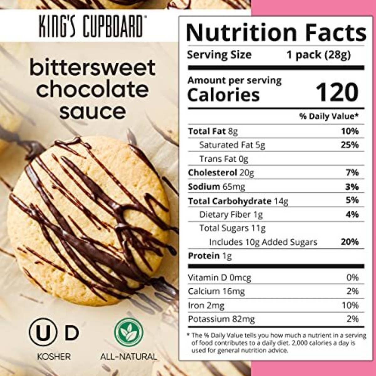King's Cupboard - Wholesale Hot Fudge/Chocolate Spread - Bittersweet Chocolate Sauce4