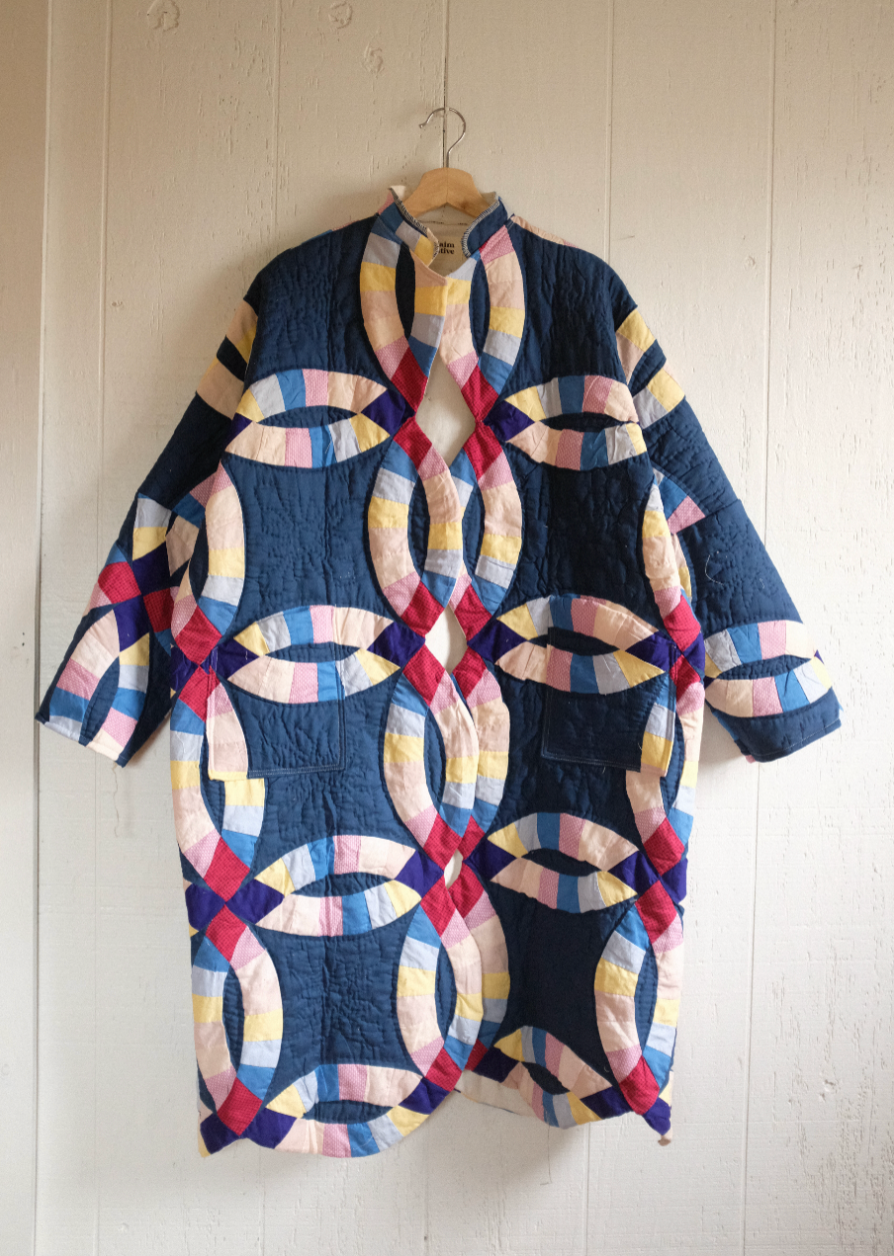 Reclaim Creative - Wholesale Coat - Women's - Quilt Coat | Medium Length - Assorted Quilts4