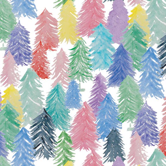 Lionheart Prints – Engroshandel Indpakningspapir – Flaske Brush Forest Indpakning Papir